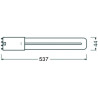 Osram DULUX L LED Kompaktlampe 2G11, 25W/830, 2950lm, 537mm, 3000K, warmweiß, 4-Pin, für alte DULUX L 55W