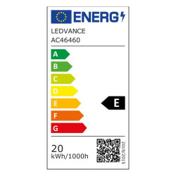 Osram DULUX F LED Kompaktlampe 2G10, 20W/830, 2250lm, 221.5mm, 3000K, warmweiß, 4-Pin, für alte DULUX F 36W