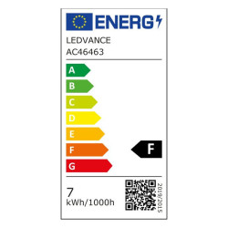 Osram DULUX SQ LED Kompaktlampe GR8, 7W/840, 800lm, 134x137mm, 4000K, kaltweiß, 2-Pin, für alte DULUX SQ 18W