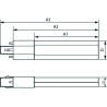 Philips CorePro PL-S LED Kompaktlampe G23, 3,5W/840, 390lm, 137mm, 4000K, kaltweiß, 2-Pin, für alte Philips PL-S 7W