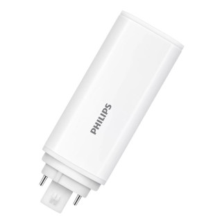 Philips CorePro PL-T LED Kompaktlampe GX24Q, 6.5W/830, 720lm, 119mm, 3000K, warmweiß, 4-Pin , für alte PL-T 18W