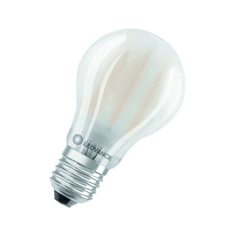 Ledvance Filament LED CLASSIC A40 P, 4W/827, 2700K, E27, 470lm, LED-Filament-Glühlampe, warmweiß, mattiert