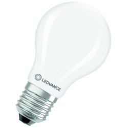 Ledvance Filament LED CLASSIC A60 P, 5.9W/827, 2700K, E27, 806lm, LED-Filament-Glühlampe, warmweiß, frosted