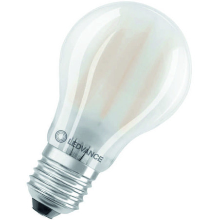 Ledvance Filament LED CLASSIC A75 P, 7.5W/840, 4000K, E27, 1055lm, LED-Filament-Glühlampe, kaltweiß, mattiert