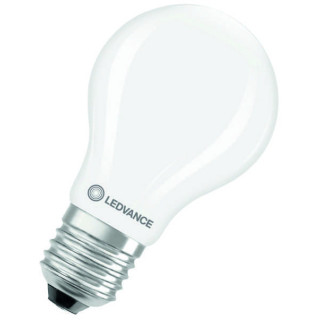 Ledvance Filament LED CLASSIC A40 P, 3.4W/827, 2700K, E27, 470lm, LED-Filament-Glühlampe, warmweiß, dimmbar, frosted