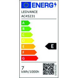 Ledvance Vintage 1906, LED DIM 55, 6.5W/824, 2400K,  E27, 725lm, Edison Kolbenform, dimmbar