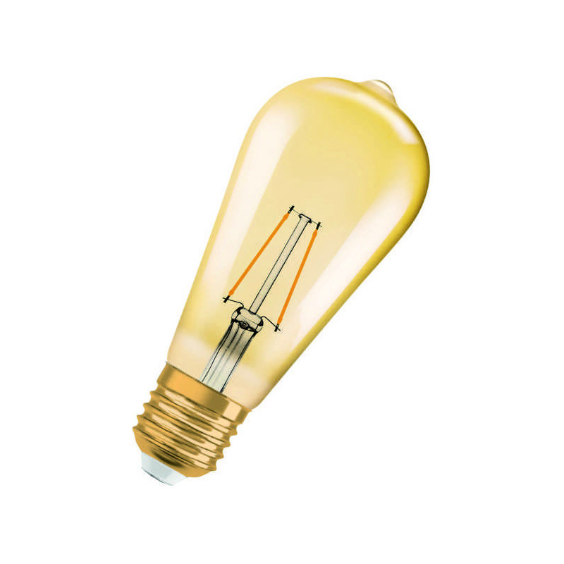 Ledvance Vintage 1906, LED 35, 4W/824, 2400K,  E27, 410lm, Edison Kolbenform