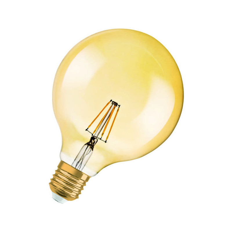 Ledvance Vintage 1906, LED 35, 4W/824, 2400K,  E27, 410lm, Globeform