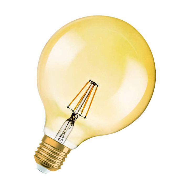Ledvance Vintage 1906, LED 35, 4W/824, 2400K,  E27, 410lm, Globeform