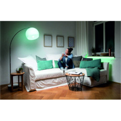 Osram LED Retrofit RGBW 60 FR, 9W/27, 2700K, E27, mit Fernbedienung