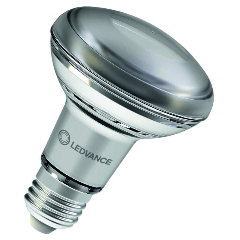 Ledvance LED R80 100 36° P 8.5W/827, E27, 670lm, 2700K, warmweiß, LED-Reflektor 36°