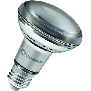 Ledvance LED R80 60 36° P 4.9W/927, E27, 345lm, 2700K, warmweiß, LED-Reflektor 36°, dimmbar