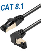 nach oben gewinkelter Stecker