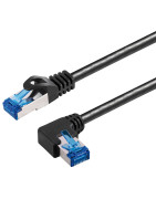 nach links gewinkelter Stecker