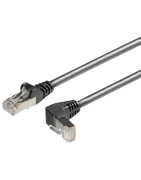 nach oben gewinkelter Stecker